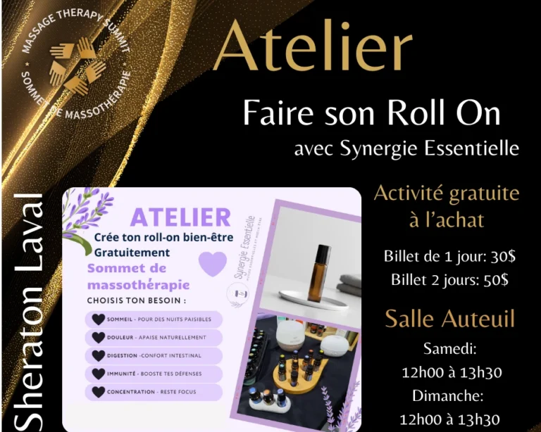 Atelier - Faire son Roll On