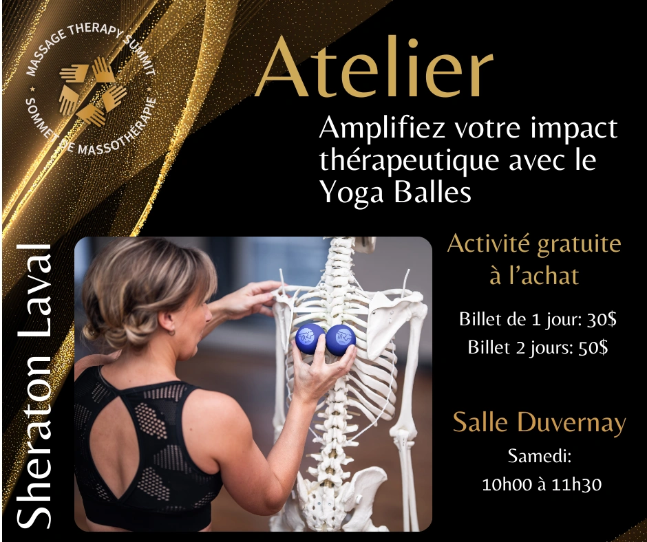 Ateliers - Amplifiez votre impact thérapeutique avec le yoga balles